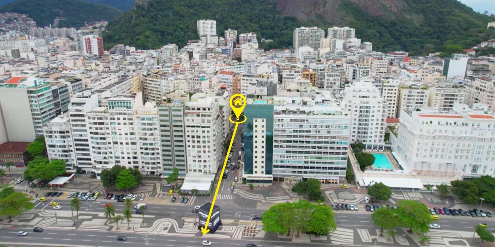 Paraiso De Ferias - Flat Copacabana 1 リオデジャネイロ エクステリア 写真